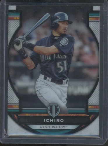 2023 Topps Tribute Ichiro Suzuki #77 Black Refractor 1/1 Mariners SSP