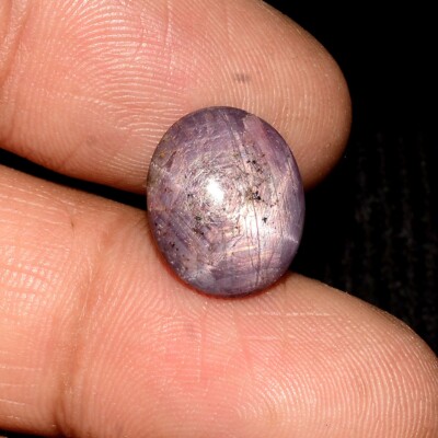 6 Rays Natural Star Ruby 6.20Ct Oval Cabochon Certified Untreated Loose Gemstone