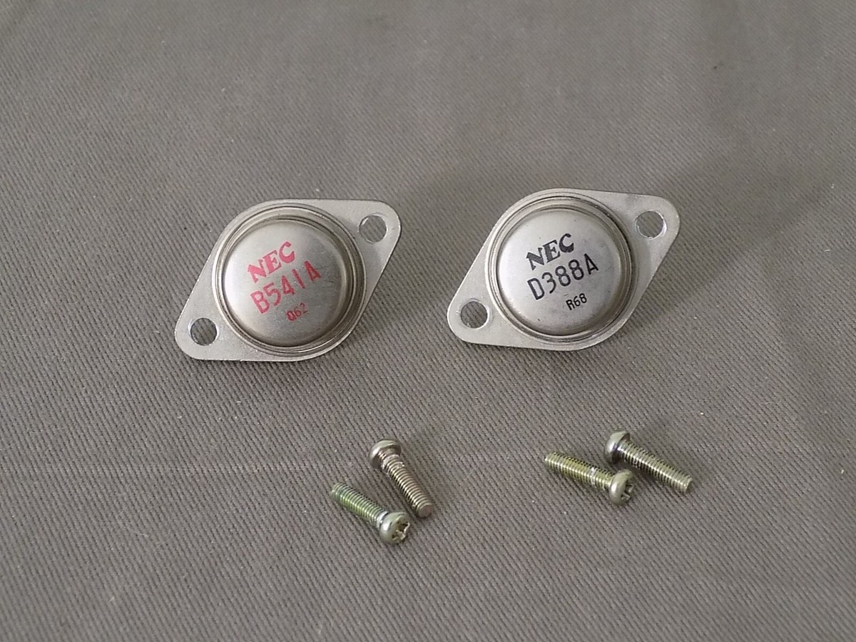 TRANSISTOR 9'5 ロングボード NEC Transistors 2SD388A 2SB541A original working pulls from