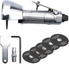 Air Cut Off Tool 3 Inch Pneumatic Cutoff Tool 22000Rpm with 6 Wheel Blades