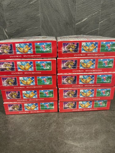 Pokémonkarten scharlachrot & violett Pokémonkarte 151 Booster versiegelt 10 Box japanisch - Bild 3 von 3
