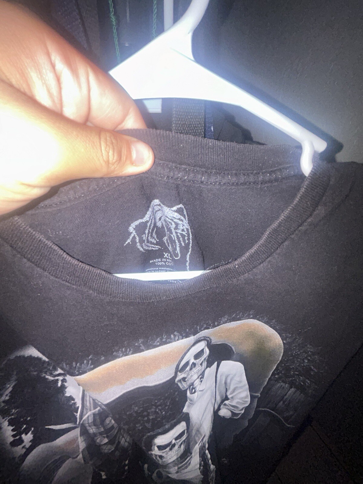 Vatos Locos Forever Sangre por Sangre Playera DGA Black T-Shirt: XL