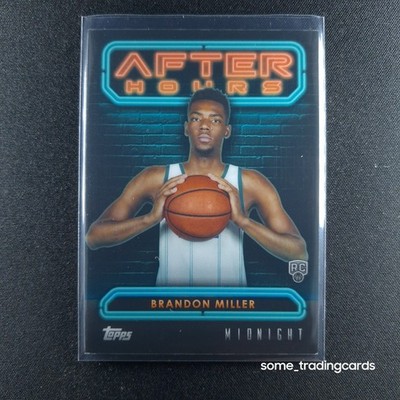 Topps Brandon Miller Alabama After Hours 2023/24 NBA Midnight