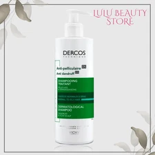 Vichy Dercos Anti-Dandruff DS Shampoo for Normal to Oily Hair 390ml *DRY HAIR*