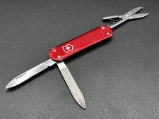 Victorinox Swiss Army Knife Red Smooth Alox Companion 58mm