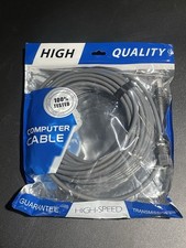 Starlink Gen 3 Cable 30FT/9.5 mm Ethernet Cable Waterproof, Grey