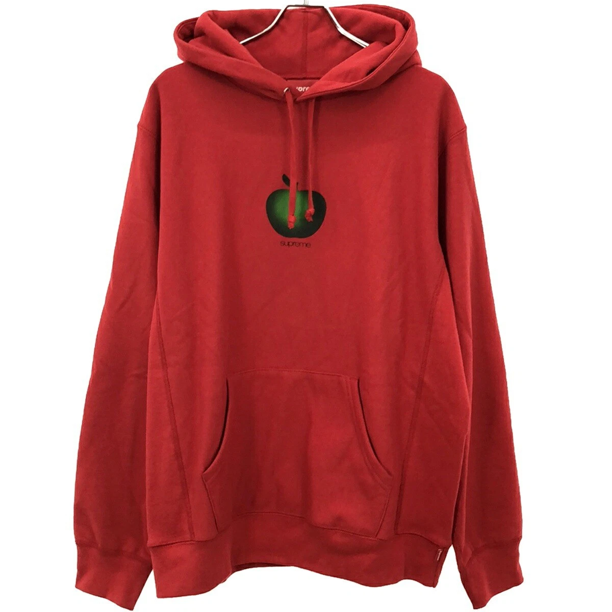 sweat à capuche rouge supreme 19SS Apple taille L