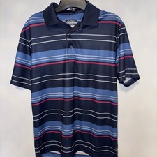 Ben Hogan Performance Men's Polo Shirt Short Sleeve SS Peacoat Blue NEW
