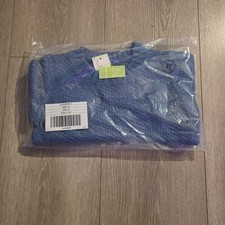 Janie And Jack Boys Textured Knit Sweater Size 2 Blue