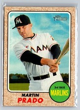 2017 Topps Heritage #301 Martin Prado Miami Marlins
