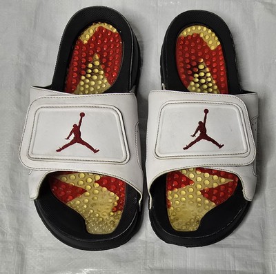 Jordan Hydro VI 6 Retro Men's Slides Size 11 Sandal RARE Black | eBay