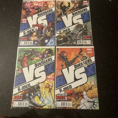 Marvel - The Avengers vs The X-Men  #3-6 (4 comics)