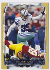2014 Brandon Carr Topps Gold     1254/2014    #3 (A6661)