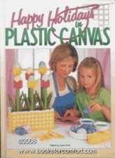 Happy Holidays in Plastic Canvas Hardcover