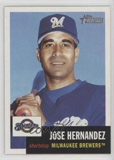 2002 Topps Heritage Jose Hernandez #438 2u3