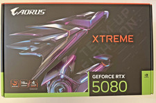 GIGABYTE AORUS GeForce RTX 5080 XTREME WATERFORCE 16G GDDR7 Graphics Card