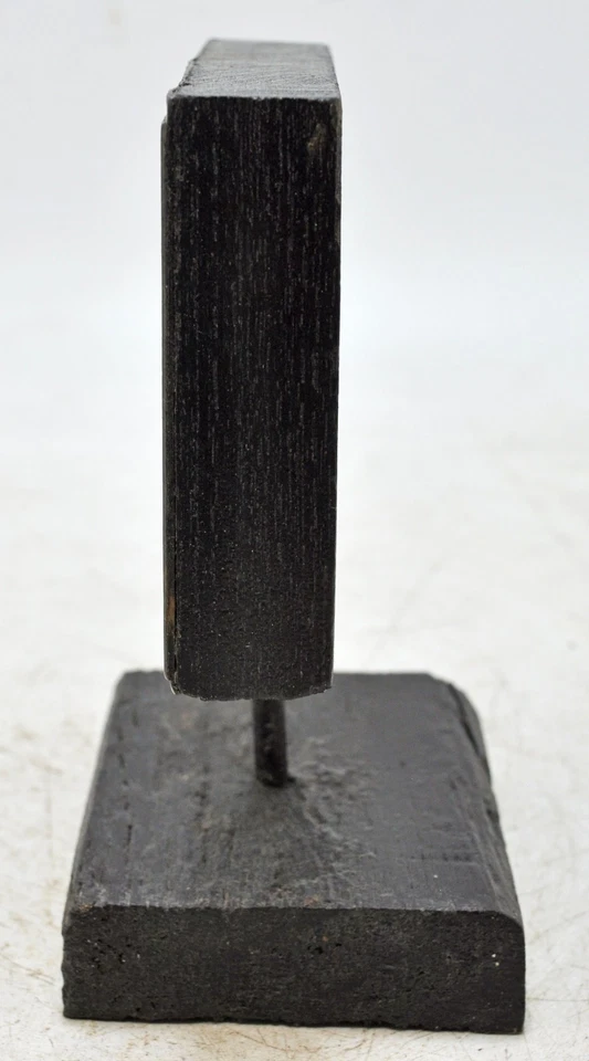 Antique Wooden Metal Printing Press Dye on Stand Original Old Hand Crafted - Image 4 of 4