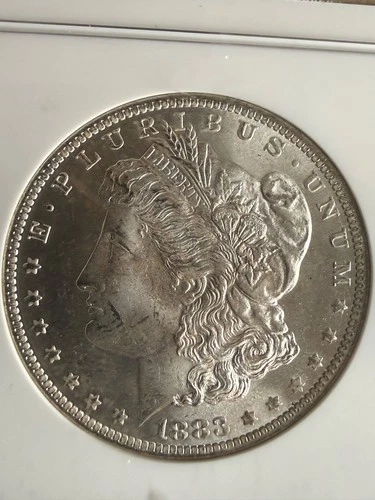 1883-O $1 Morgan Silver Dollar NGC MS64 - Blindingly Bright & Every Detail