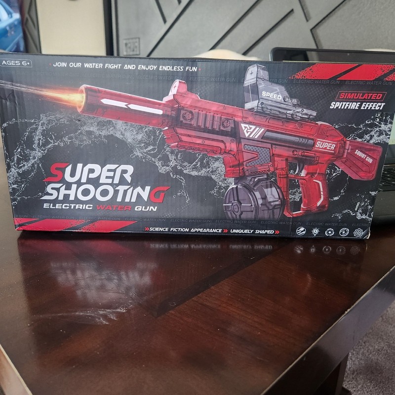 super shooting electric water gun