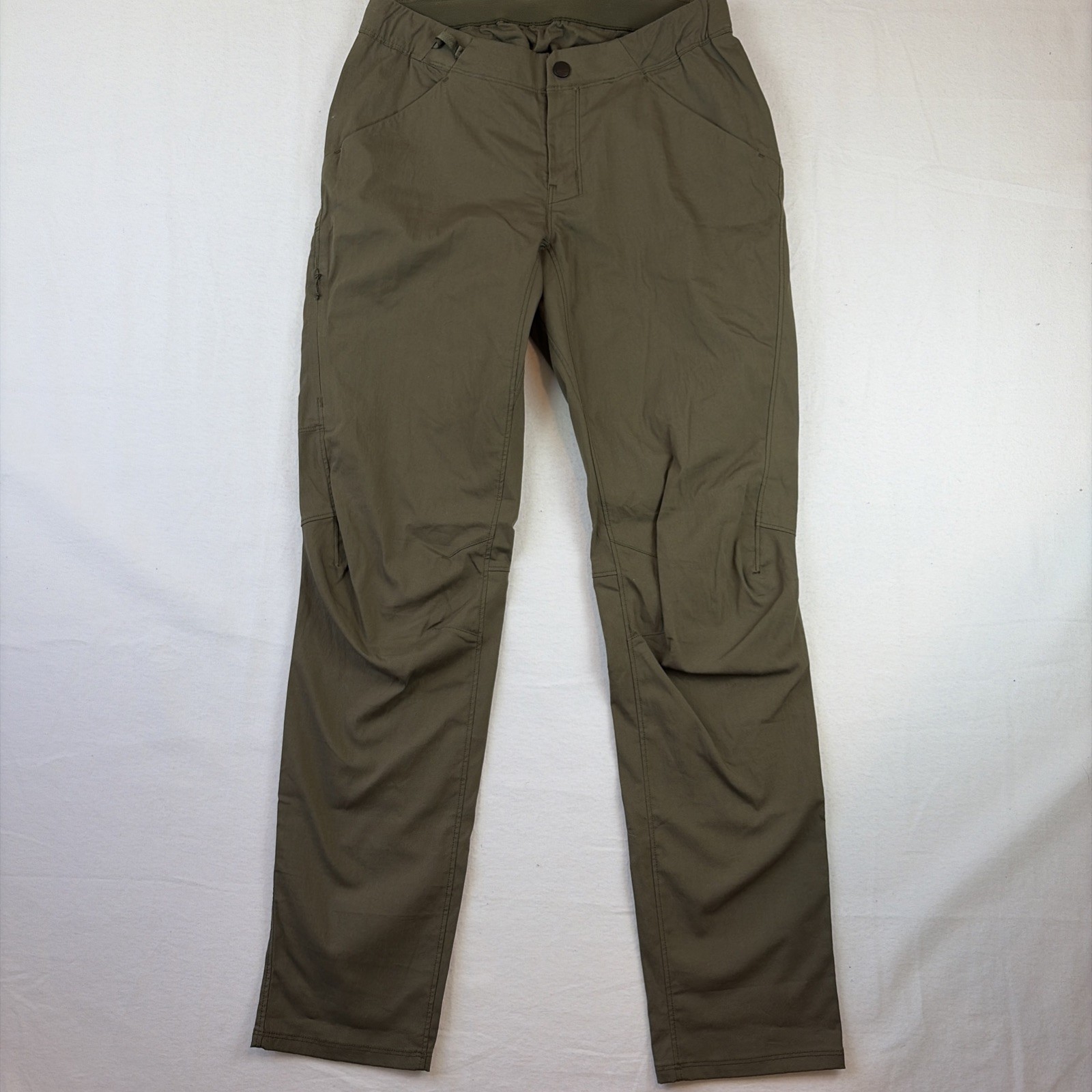 Arc’teryx Konseal Pants Womens 4 Olive Green Climbing Hiking Outdoor Lightweight