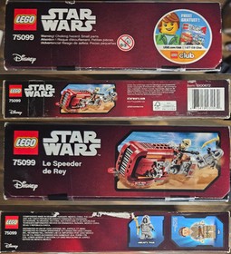 LEGO Star Wars: Rey's Speeder (75099) - New!