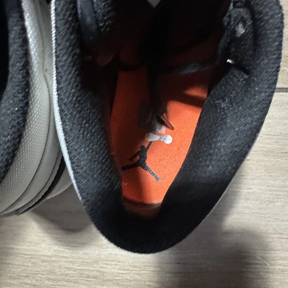 RARO Air Jordan 1 Mid SE Light Bone Sail Cuero Lona Unisex 852542-002 Talla 9.5 Foto 3 de 4