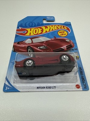 Hot Wheels Nissan R390 GT1 1:64 Factory Fresh Red Diecast Car 2021