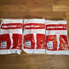 Venaflow AES Anti Embolism Stockings 3 Pairs Small Thigh Regular Open Toe 501R-2