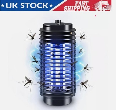 Mücken Insektenvernichter Licht Elektrisch Insekten Fliege Schädling Zapper Falle Fänger UV Lampe