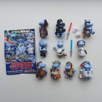 Happy Hippo Star Wars  2002, Kinder Surprise Full set