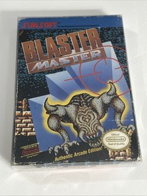 Blaster Master (Nintendo, NES, 1988) Complete CIB - Tested