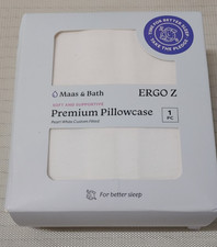 Maas Bath Premium Pillowcase Ergo Z Pearl White