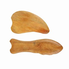 Type 01 Wooden Scraping Board Face Neck Massage Muscle Pain Relief Gua Sha