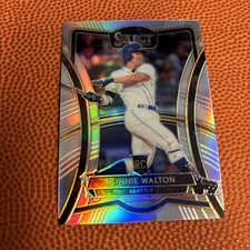 2020 Panini Select #233 Donnie Walton Silver