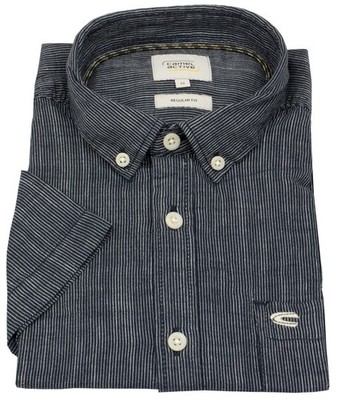 Camel Active Kurzarmhemd Regular Fit Button Down dunkelblau - ohne OVP