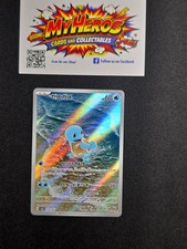 Carta Pokémon Squirtle AR 170/165 SV2a 151 carta giapponese quasi nuova