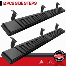 Side Step 6 Nerf Bar Running Board Fit 2005-2023 Toyota Tacoma Double Cab Black