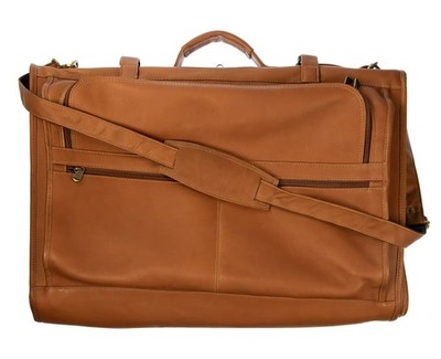 SARGE LEATHER COMPANY - ANDES | Leather Tri-Fold Garment Bag (SLC-801)