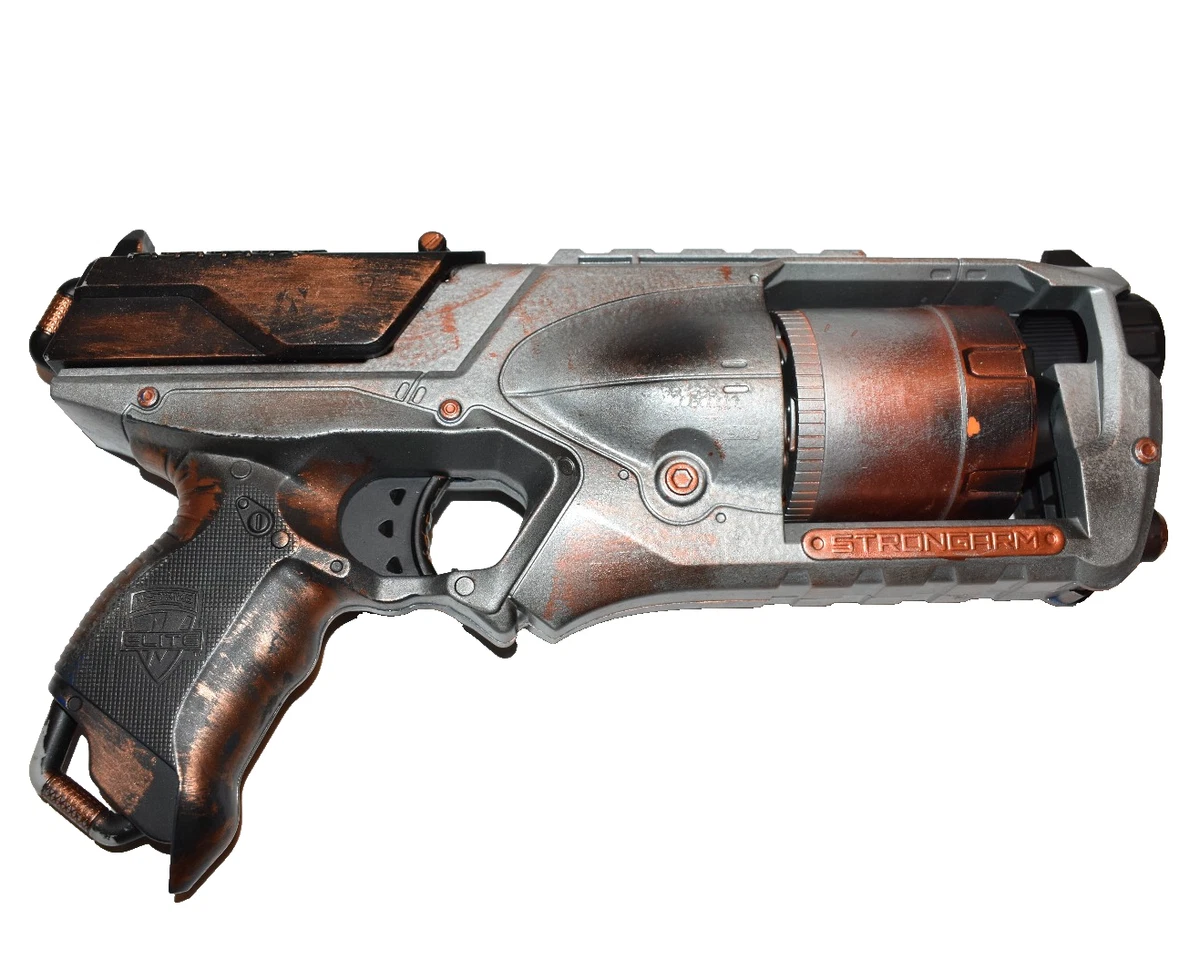 Nerf Strongarm Personnalisé - Peinture "Last Wish" - Pour Cosplay, LARP, GN, Neuf