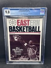 Michael Jordan EASTERN BASKETBALL March 26, 1983 CGC 9.0 Newsstand POP 1! Rare Michael Jordan EASTERN BASKETBALL March 26, 1983 CGC 9.0 Newsstand POP 1! Rare