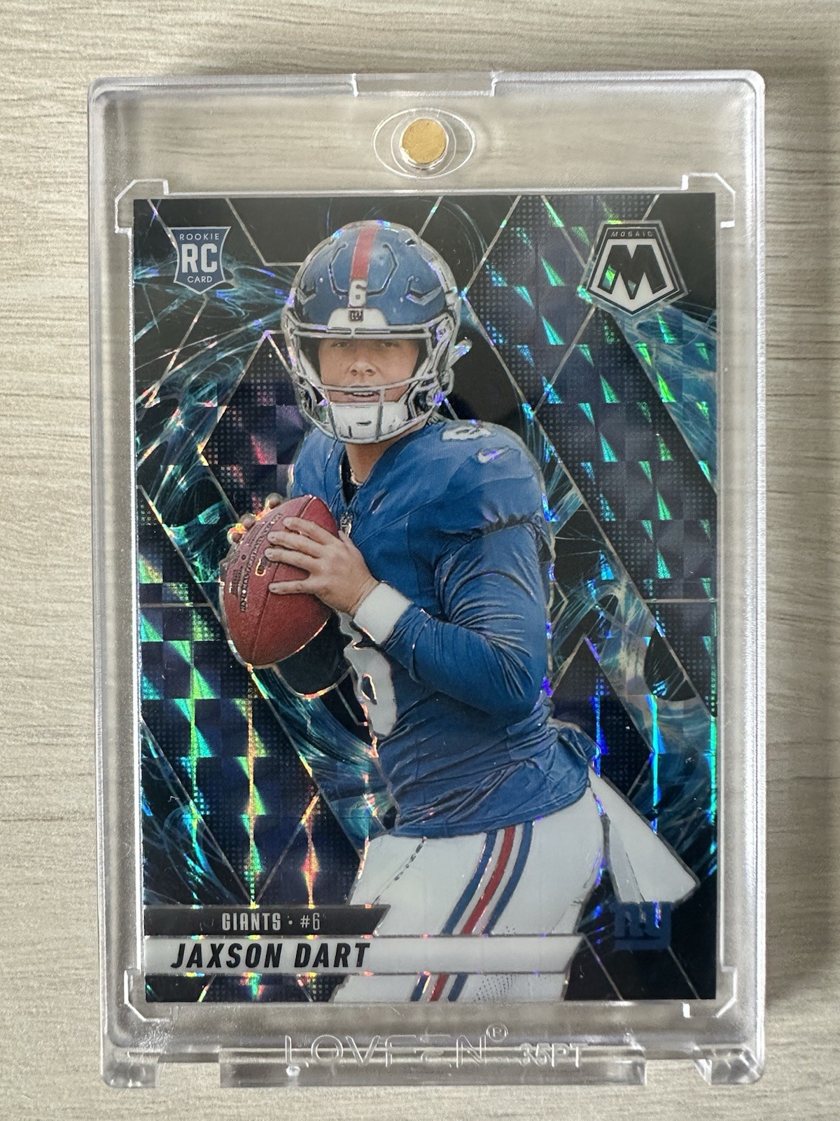 Jaxson Dart Mosaic Genesis Case Hit  RC 2025 Panini #362 MINT