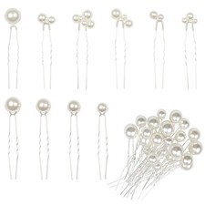 38 Pcs Pearl Hair Pins for Wedding Hairstyles Bridal Hair Accessories Hair Ac...