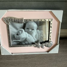 Malden 4x6 Oh Baby It  s A Girl Wood Frame New In Box Pink
