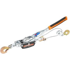 Heavy-Duty Power Puller with 11.5 ft Steel Cable Dual Gears, 5 Ton Capacity