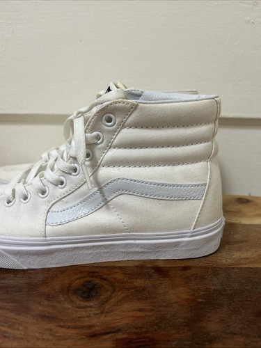 Vans SK8 HI Herren 8/Damen 9,5 Weiß Skateboarding Sneaker Schuhe 508731 - Bild 5 von 15