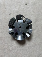 Vintage DRGM German Metal Rotary Rolling Pastry Cookie Cutter 6 Shapes