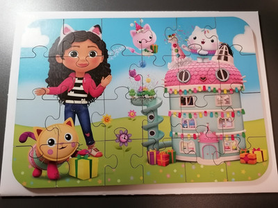 Gabby's Dollhouse | Holz Puzzle Junior 24 - TREFL | 24 Teile