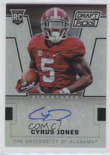 2016 Panini Prizm Collegiate Draft Picks Silver Cyrus Jones #259 Auto 1e0