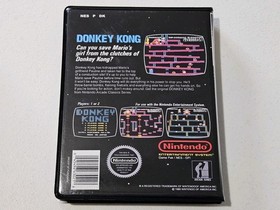 Donkey Kong CASE ONLY Nintendo NES Box The Original Arcade Classics Series