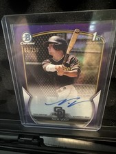 2023 Bowman Chrome Prospect Auto Purple /250 Nick Vogt #CPA-NV